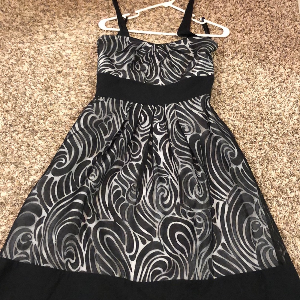 White House/ Black Market  halter tie dress